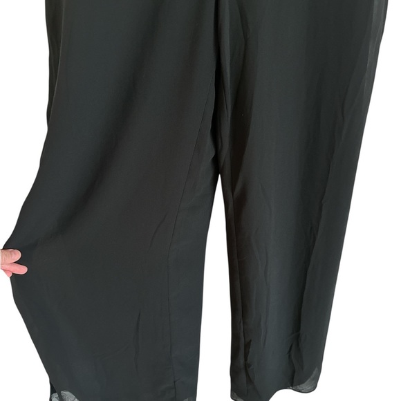 Lulus Black Wide-Leg Elegant Black Jumpsuit, size XS - Picture 6 of 7
